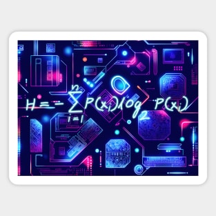 Claude Shannon Equation! Magnet